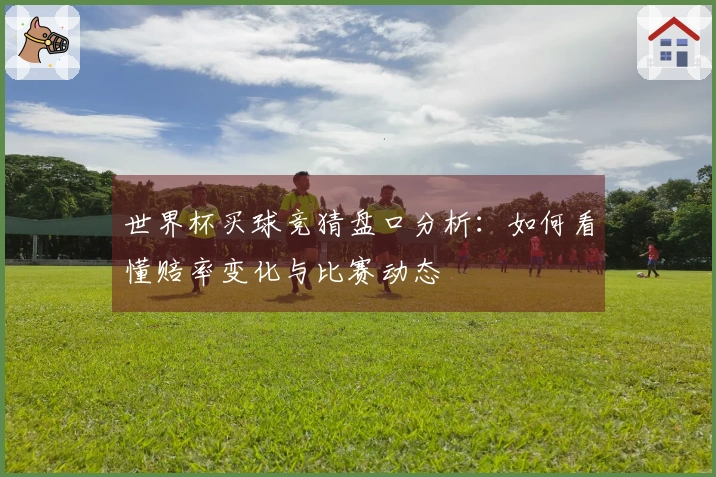 世界杯买球竞猜盘口分析：如何看懂赔率变化与比赛动态