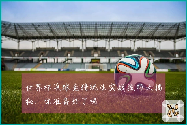 世界杯滚球竞猜玩法实战技巧大揭秘，你准备好了吗